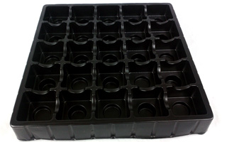 Plastic tray