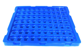 Plastic tray