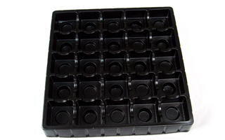 Plastic tray