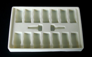 Electronic plastic tray