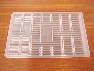 Automobile plastic tray